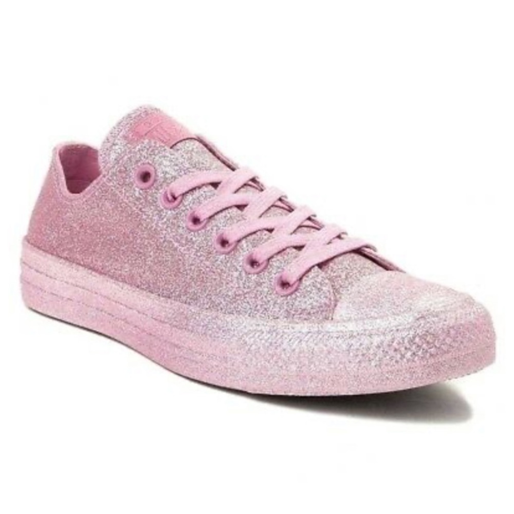 New pink glitter Converse